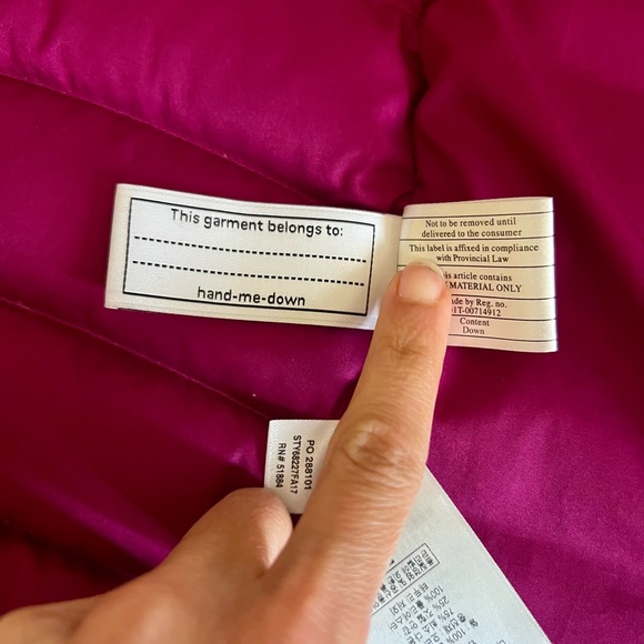 PATAGONIA DOWN SWEATER VEST GIRL - Picture 5 of 9